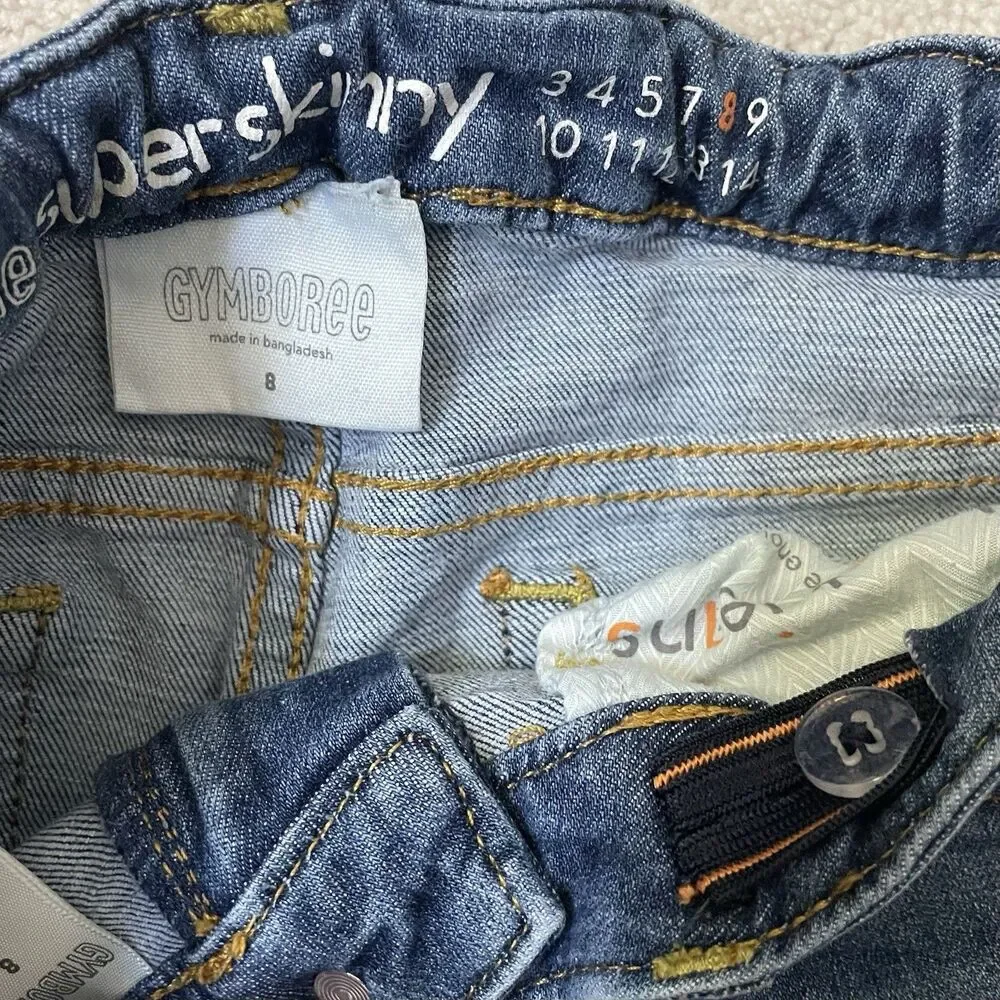 Gymboree Girls 8 Super Skinny Jeans